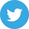 Социальная сеть «Твиттер» (Twitter): иконка-кружок