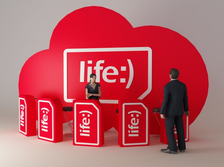 Мобильный оператор life:) SIM-карты в облаке